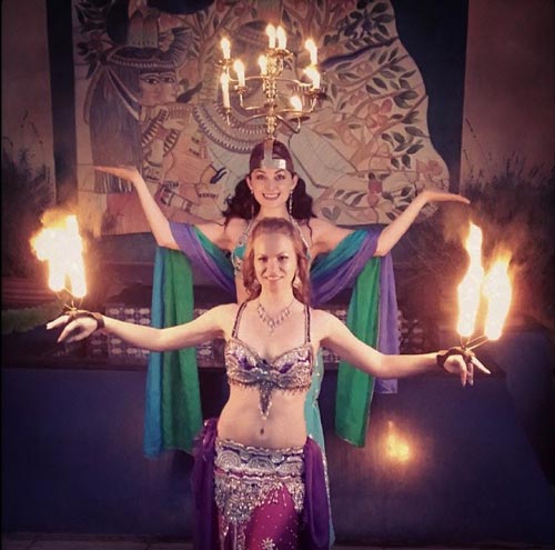Oriental Fire – Belly Dancers with fire